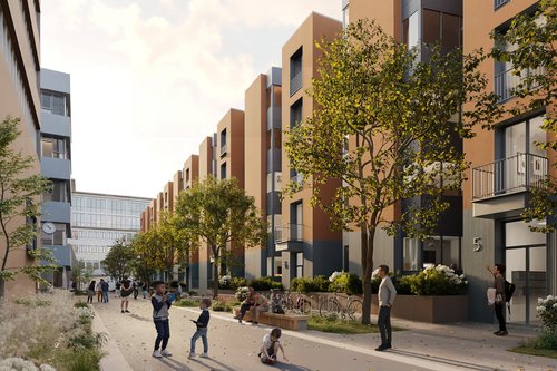 Concours d'un quartier industriel RAD de CCHE à Oerlikon