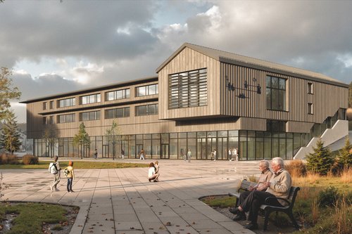 Architecture de CCHE pour complexe scolaire "Chez le Maître"