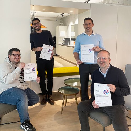 Certification BIM Buildind Smart équipe CCHE Lausanne Suisse