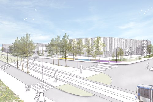 Architecture de CCHE pour la Coop Léman Centre Crissier Suisse