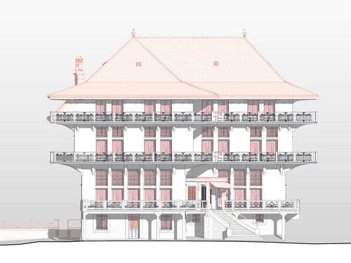 Architecture de CCHE pour le Manoir Hauteroche Suisse