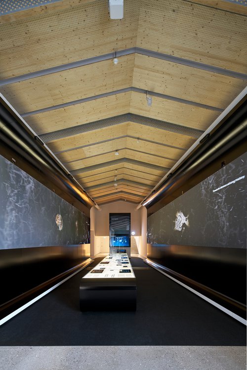 © Michel Denancé Architecture de CCHE du bâtiment public EPFL Artlab Suisse