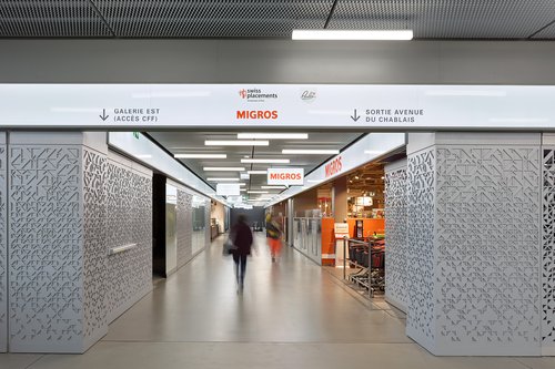 Architecture de CCHE pour le Centre Commercial Malley Lumières Suisse