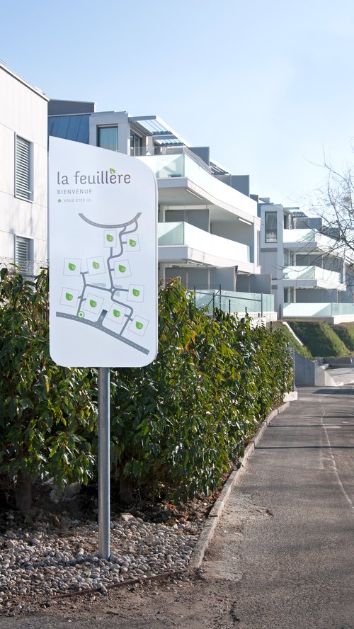 Signalétique de CCHE pour La Feuillère