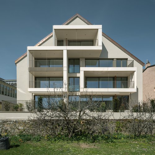 Architecture et réalisation de CCHE pour l'immeuble de logement la Colombière 29 Suisse