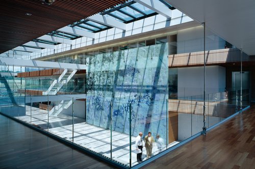 © Thomas Jantscher Architecture d'intérieur de CCHE pour le bâtiment administratif de Ferring Suisse