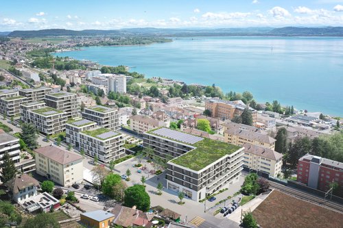Urbanisme de CCHE pour le concours de Bella Vista Suisse