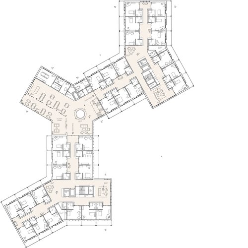 Architecture CCHE pour Concours EMS à Vallorbe Suisse