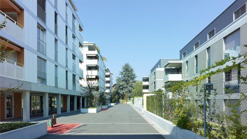 Architecture de CCHE pour le projet Maillefer I et II Suisse