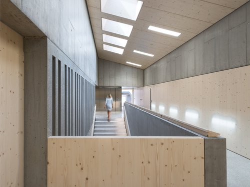 © Rafael Rojas Architecture de CCHE du Collège Henchoz Suisse