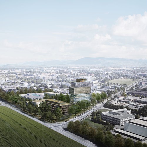 Architecture de CCHE pour le campus The Hive Suisse