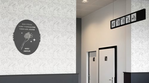 Signalétique de CCHE pour Migros Mparc