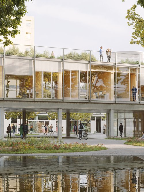 Actualité de CCHE pour le concours de la maison des entreprises et de ses abords Genève Suisse