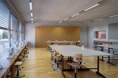 © Thomas Jantscher Architecture de CCHE pour le Collège du Cherrat à Saint-Prex Suisse