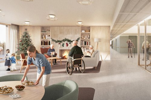 Rénovation de CCHE pour l'EMS d'Échallens en Suisse