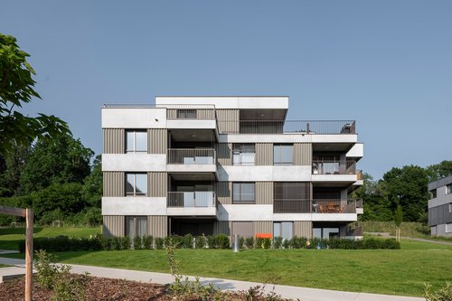 © Hiris Images Architecture de CCHE pour le Quartier Ley Outre à Crissier Suisse