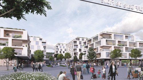 Urbanisme de CCHE pour le Plan de quartier Gare-Nord Schenk Suisse