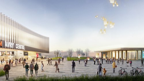 Architecture de CCHE pour le MEP d'Avry Centre Suisse