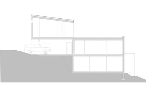 Architecture de CCHE pour les Villas la Lutrive Suisse