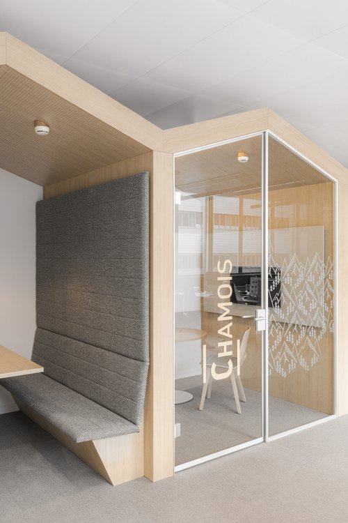 Architecture d'intérieur de CCHE pour Firmenich Suisse