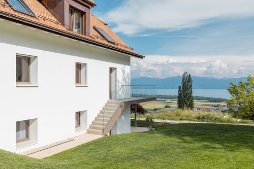 Transformation architecturale de CCHE pour le projet Chivrageon à Aubonne Suisse