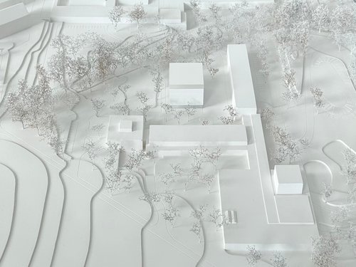 Architecture de CCHE pour le Concours extension de l'école de Lullier Nyon Suisse