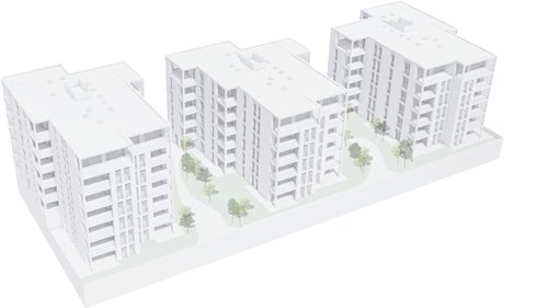 Urbanisme et Architecture de CCHE pour le quartier Ancienne Papeterie à Marly Suisse