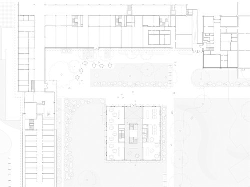 Architecture de CCHE pour le Concours extension de l'école de Lullier Nyon Suisse