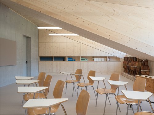 © Rafael Rojas Architecture de CCHE du Collège Henchoz Suisse