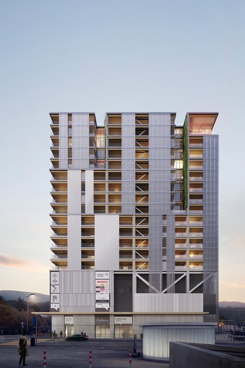 Architecture de CCHE pour Malley Phare Suisse