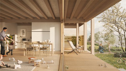 Concours de CCHE pour Bussigny Ouest Parcelles 3372 Suisse