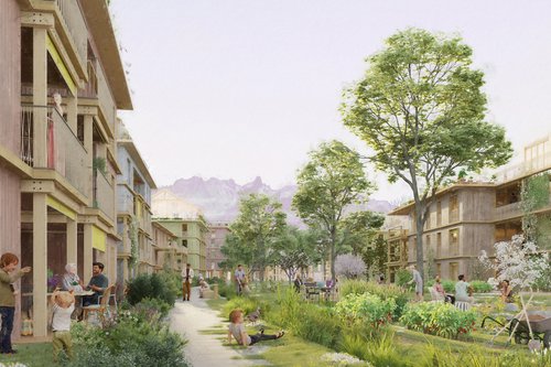 Concours de CCHE pour Freistatt Thun Vielstatt Suisse