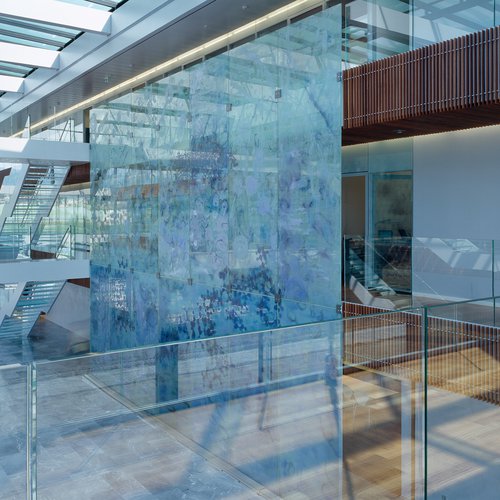 © Thomas Jantscher Architecture d'intérieur de CCHE pour le bâtiment administratif de Ferring Suisse