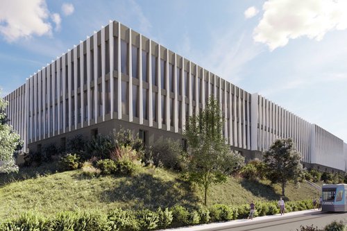 Architecture de CCHE pour Polyprime à Villars-Sainte-Croix Suisse