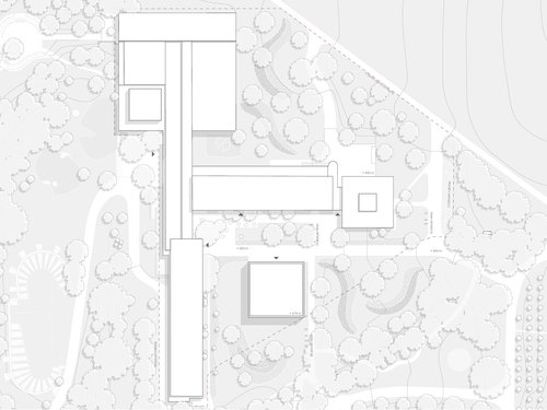 Architecture de CCHE pour le Concours extension de l'école de Lullier Nyon Suisse