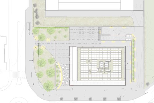 Architecture de CCHE pour le bâtiment administratif Unimed Suisse