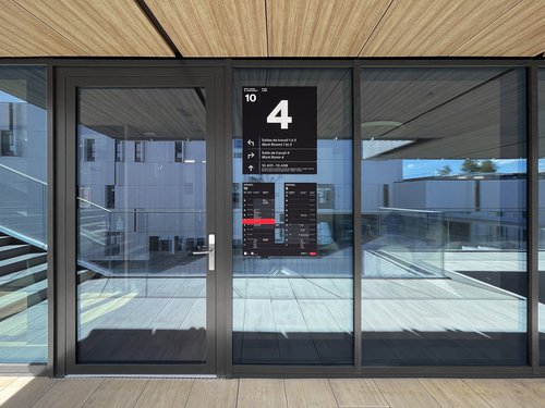 Signalétique de CCHE pour Résidence étudiante du GrandMorillon