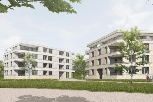 Urbanisme et Architecture de CCHE pour le quartier Ancienne Papeterie à Marly Suisse