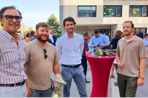 Actualité de CCHE pour l'inauguration du Collège Mottier B au Mont-sur-Lausanne