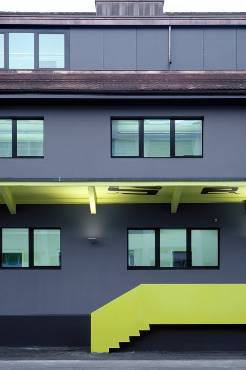 Architecture de CCHE pour le Gymnase du Bugnon à Lausanne Suisse