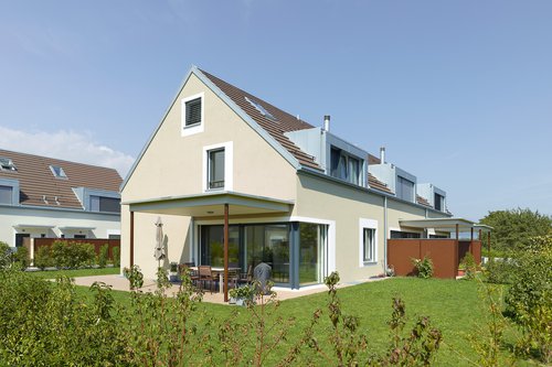 Architecture de CCHE pour le Quartier La Pique à Gland Suisse