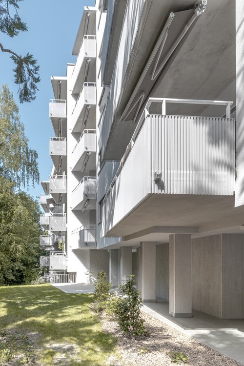 © Fullframe Architecture, transformation et réalisation de CCHE pour la Route de St-Cergue 22 Suisse
