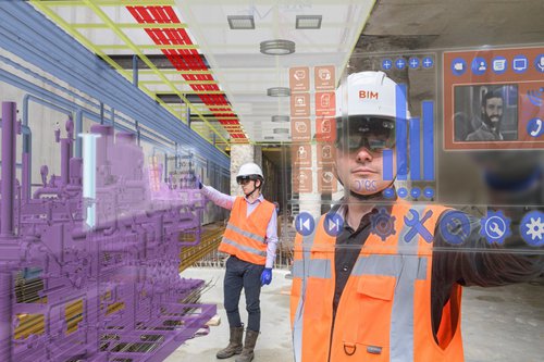 Portrait de Bruno Rossini Directeur Associé Perspectives Construction