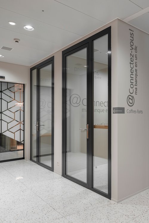 Rénovation de CCHE de l’agence BCGE de Plainpalais Genève Suisse