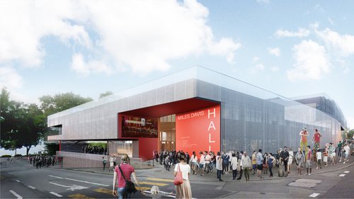 Architecture de CCHE pour le Centre de congrès 2m2c à Montreux Suisse