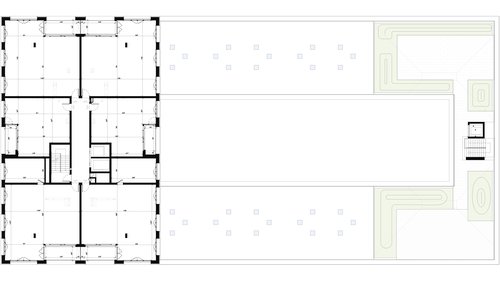 Urbanisme et Architecture de CCHE pour le quartier Ancienne Papeterie à Marly Suisse