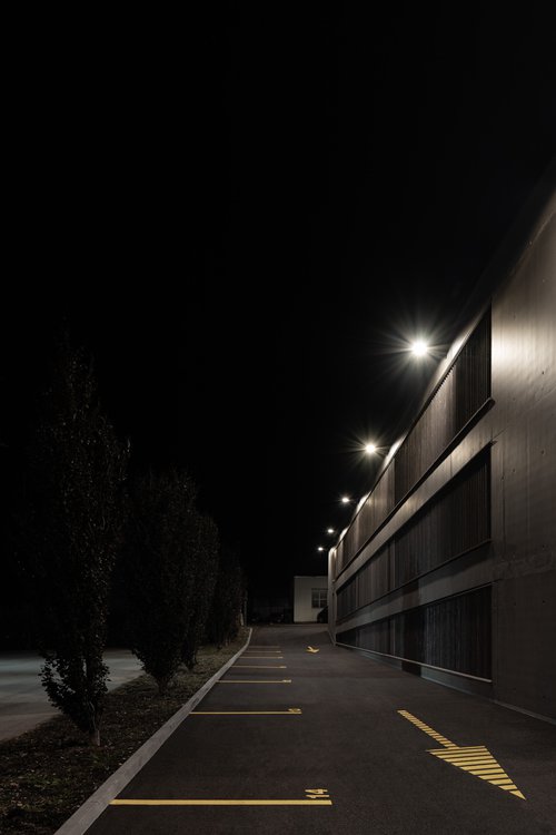 © Think Utopia Design de CCHE pour parking Musée Atelier Audemars Piguet