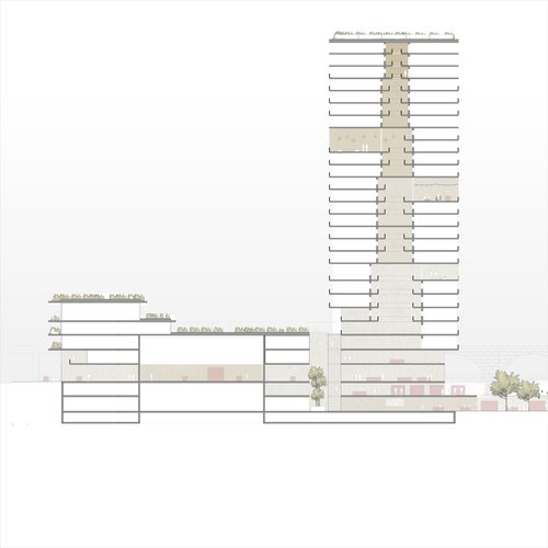 Concours d'architecture de CCHE pour la tour Tilia Suisse
