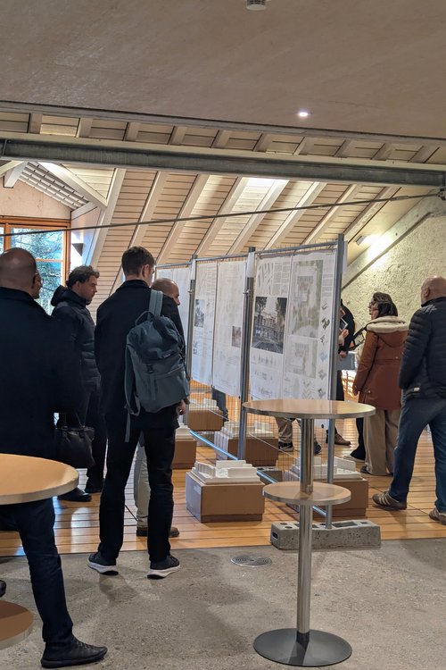 Actualité de CCHE pour le concours de la maison des entreprises et de ses abords Genève Suisse