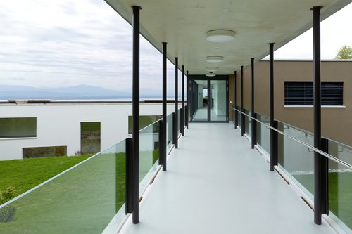 © Thomas Jantscher Architecture de CCHE pour le Quartier d'habitation Plein Sud à Begnins Suisse